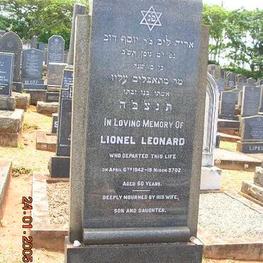 LEONARD Lionel -1942