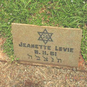 LEVIE Jeanette -1961