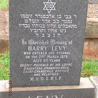 LEVY Harry -1979