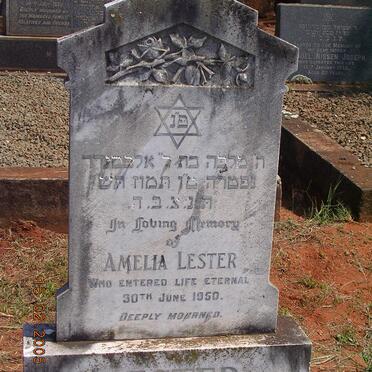 LESTER Amelia -1950
