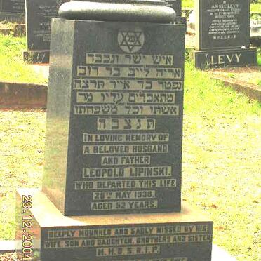 LIPINSKI Leopold -1938