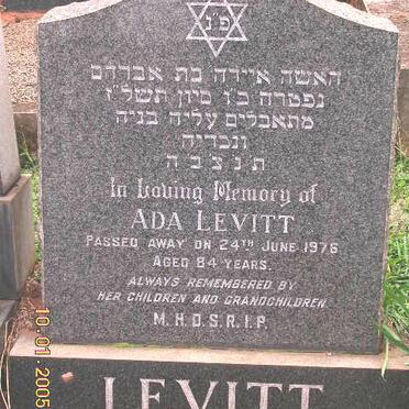LEVITT Ada -1976