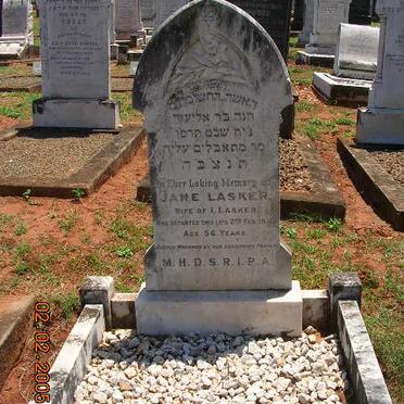 LASKER Jane