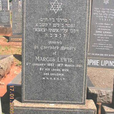 LEWIS Marcus 1892-1961