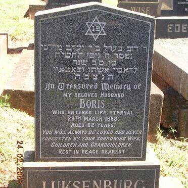 LUKSENBURG Boris -1958