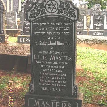 MASTERS Lillie -1958