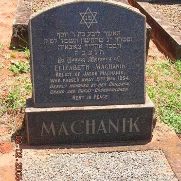 MACHANIK Elizabeth -1954