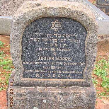 MORRIS Joseph -1947