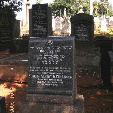 NATHANSON Schlom Albert 1857-1940