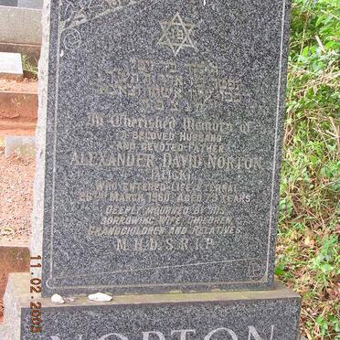 NORTON Alexander David -1960