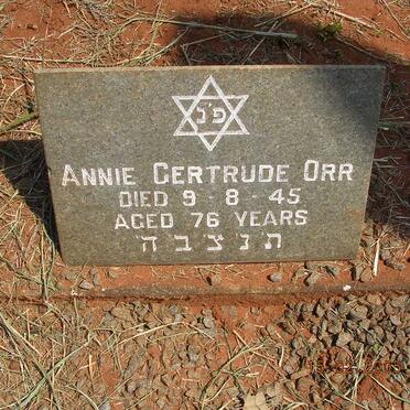 ORR Annie Gertrude -1945