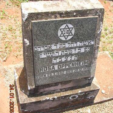 OPPENHEIM Rosa 1882-1956