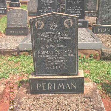 PERLMAN Norman -1965