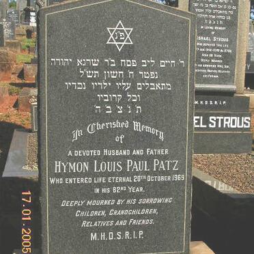 PATZ Hymon Louis Paul -1969