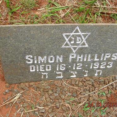 PHILLIPS Simon -1923