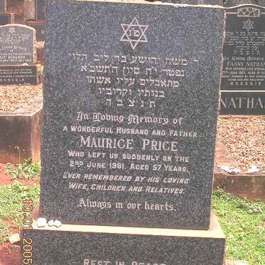 PRICE Maurice -1981