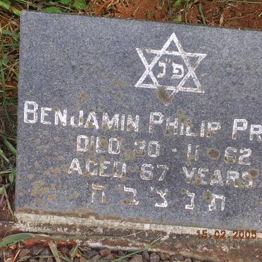 PRESS Benjamin Philip -1962