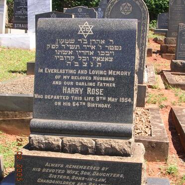ROSE Harry -1954