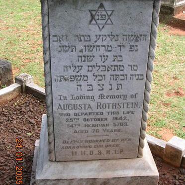 ROTHSTEIN Augusta -1942