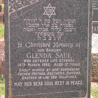 SAUL Glenda -1966