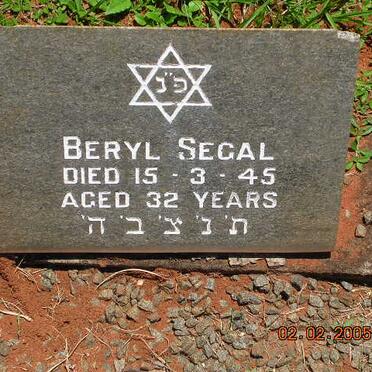 SEGAL Beryl -1945