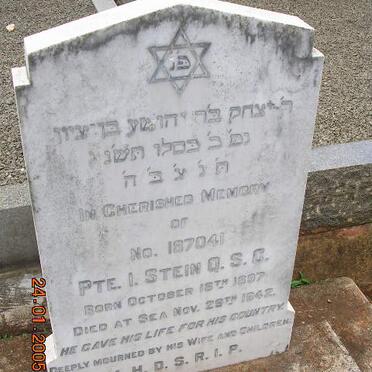 STEIN I. 1897-1942