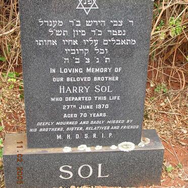 SOL Harry -1970