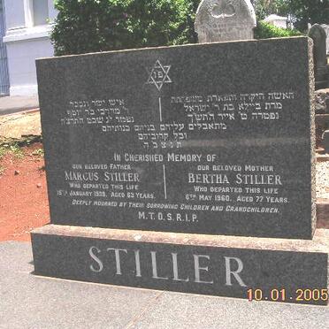 STILLER Marcus -193? &amp; Bertha -1960