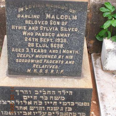 SILVER Malcolm -1938