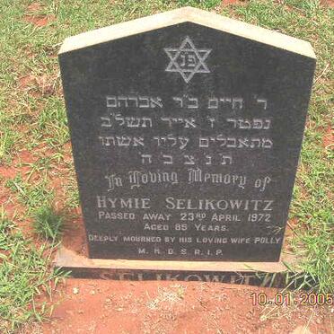 SELIKOWITZ Hymie -1972