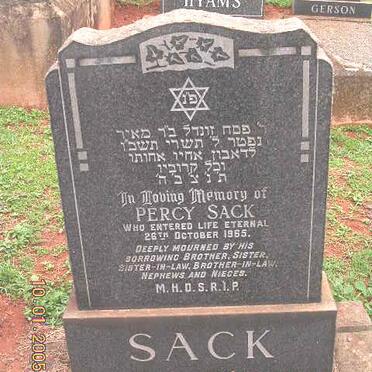 SACK Percy -1965