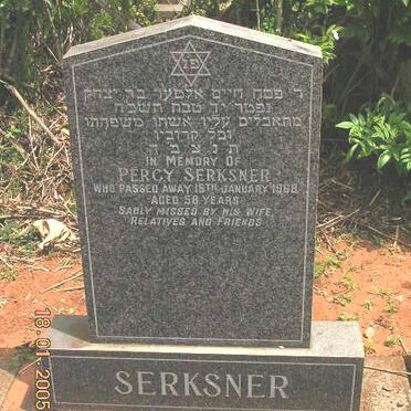 SERKSNER Percy -1968