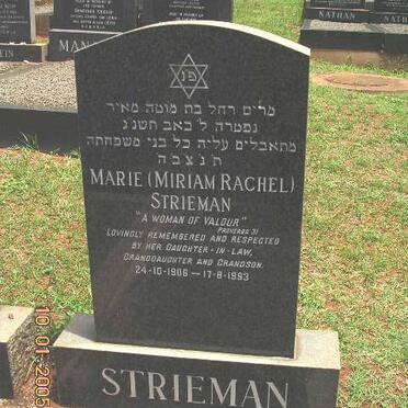 STRIEMAN Marie 1906-1993
