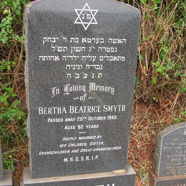 SMYTH Bertha Beatrice -1969