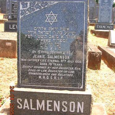 SALMENSON Jeanie -1956