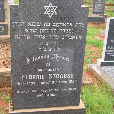 STRAUSS Florrie -1980