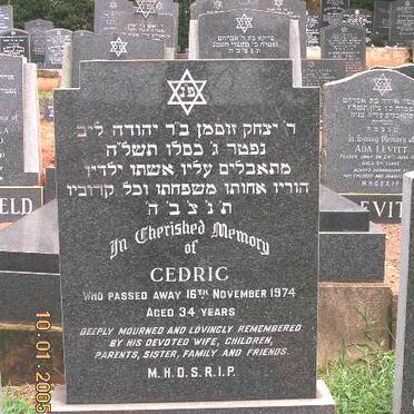 SHAPIRO Cedric -1974