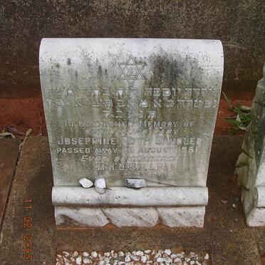 SANDLER Josephine Ruth -1951