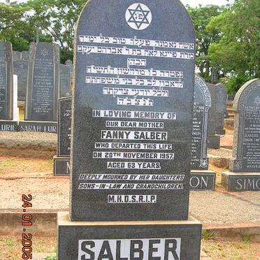 SALBER Fanny -1957