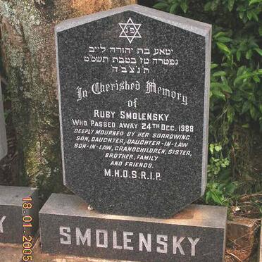 SMOLENSKY Ruby -1988
