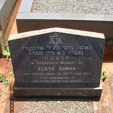 SIMON Elsye -1973