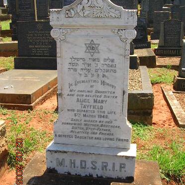 TAYFIELD Alice Mary -194?