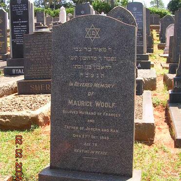 WOOLF Maurice -1949