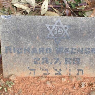 WACHSNER Richard -1968