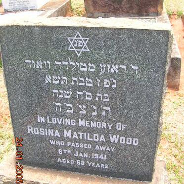 WOOD Rosina Matilda -1941