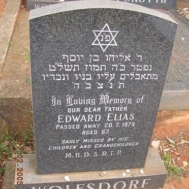 WOLFSDORF Edward Elias -1979