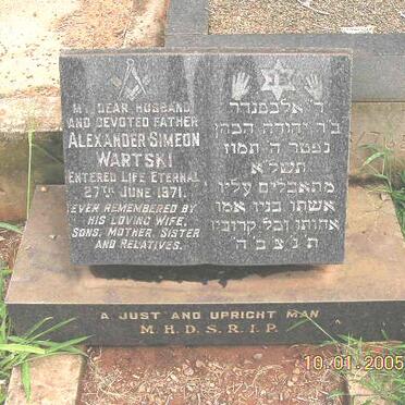 WARTSKI Alexander Simeon -1971