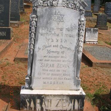 ZEVIN Sarah -1944