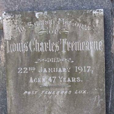 TREMEARNE Louis Charles -1917