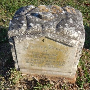 AZINHAIS Helen Ann Da Costa -1964